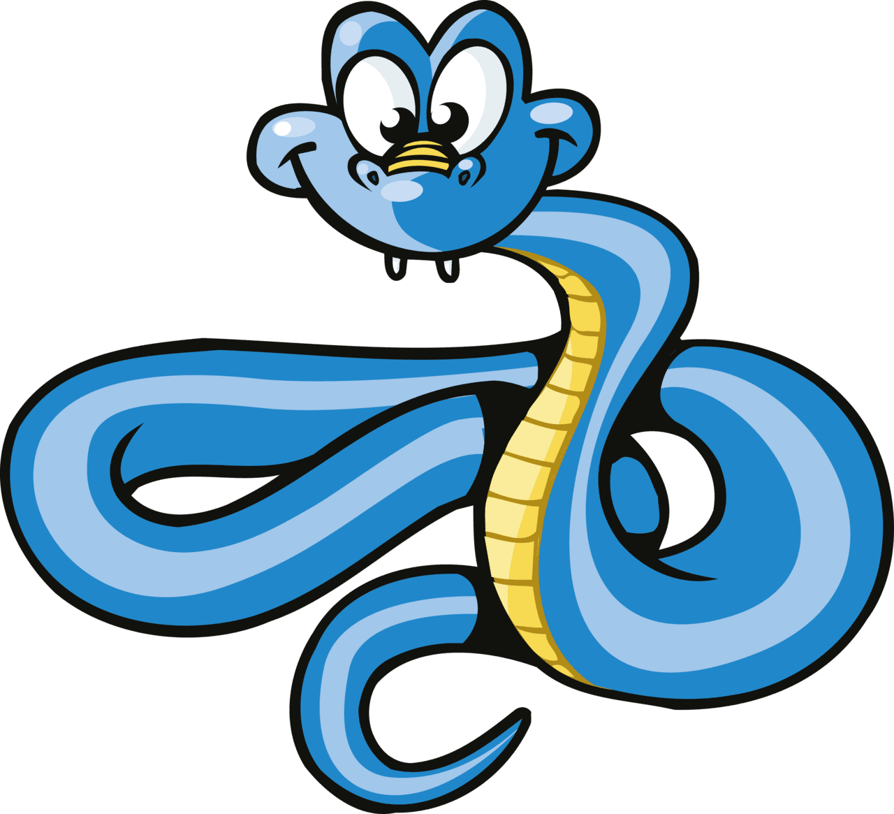 Snake pin page clipart picture