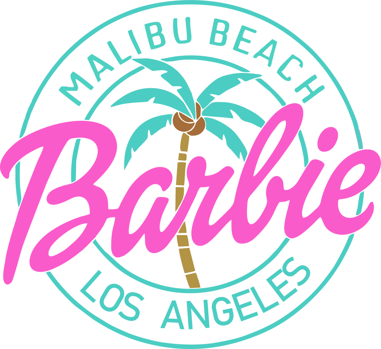 Barbie pin page clipart logo 3