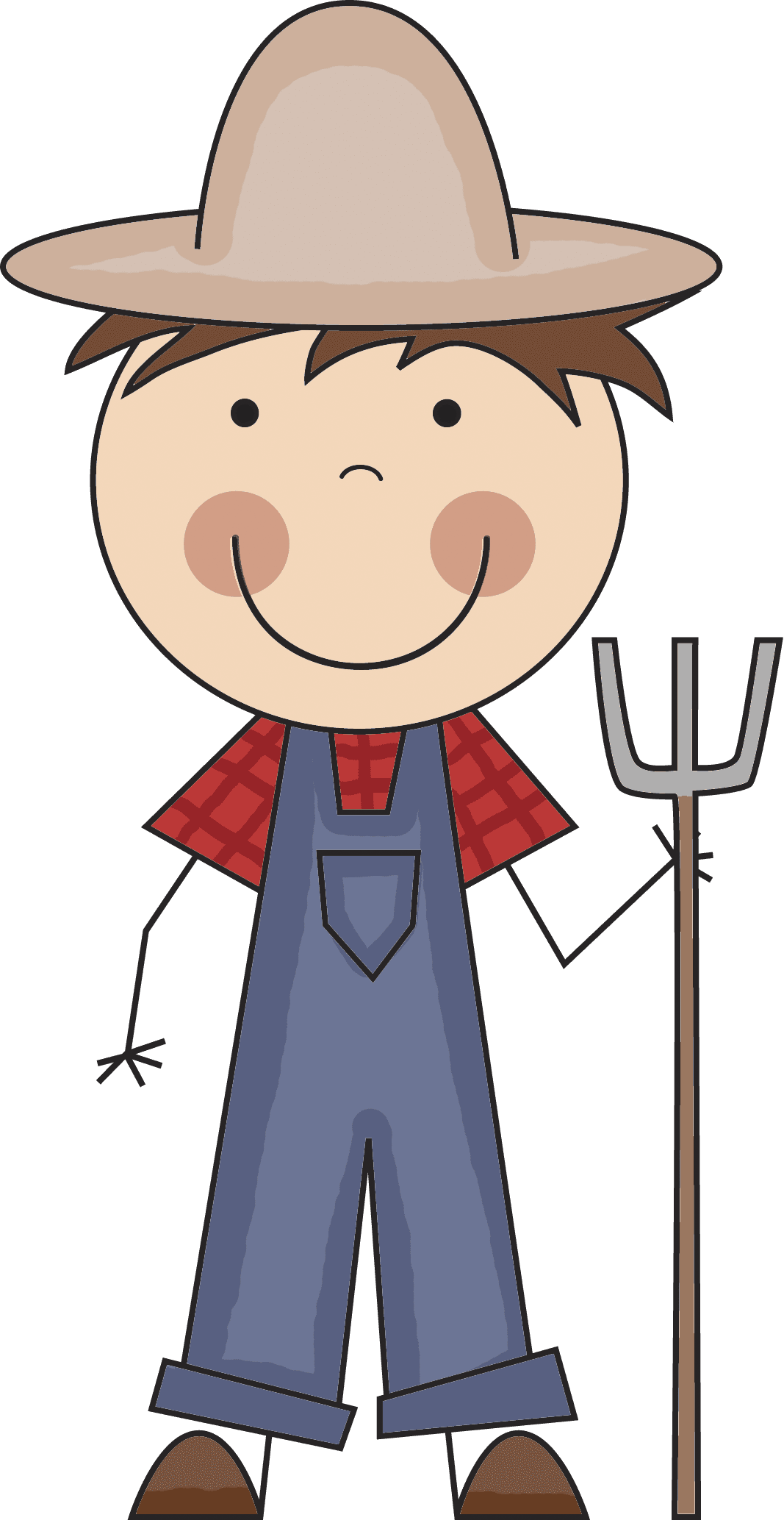 September farmer clipart clip art