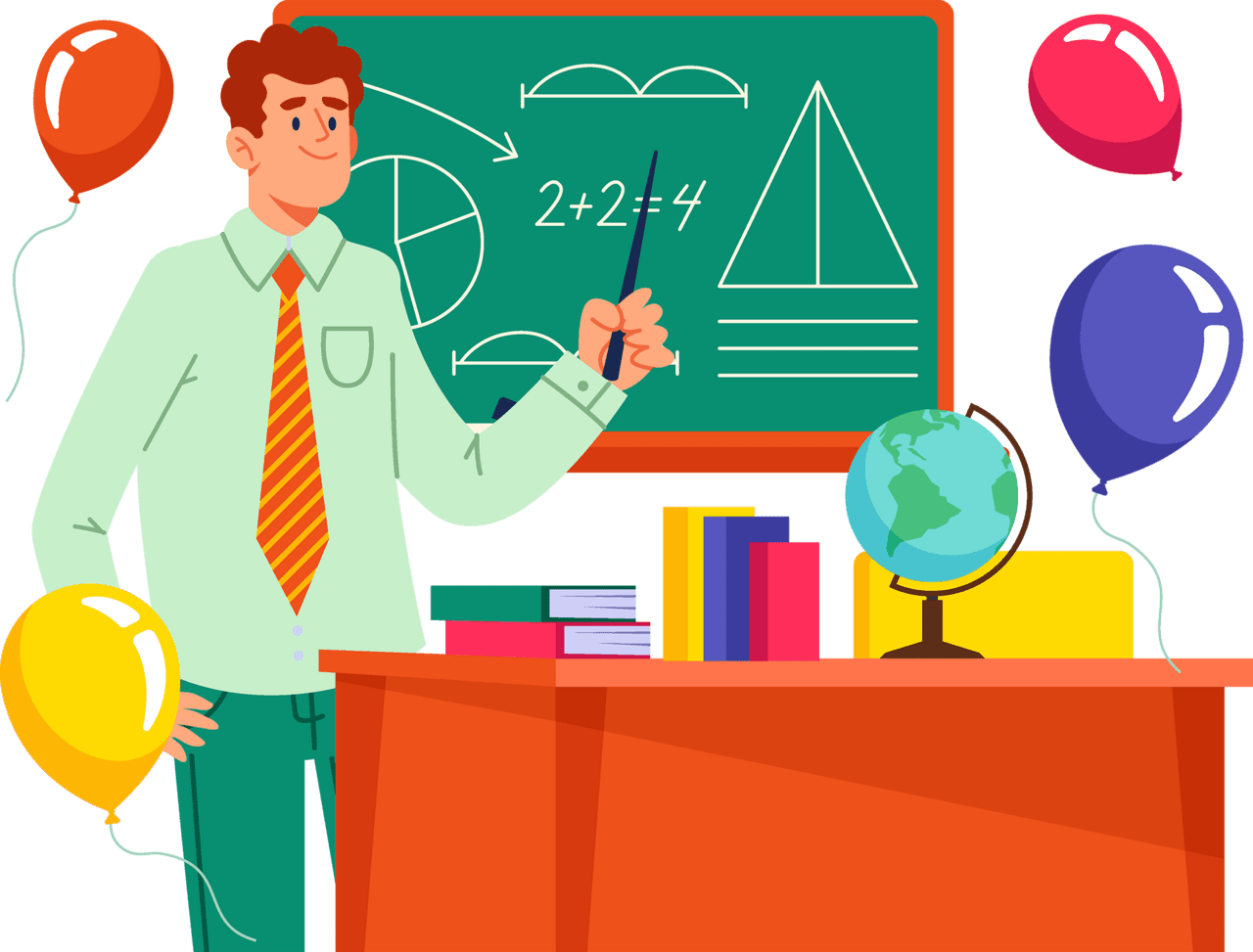 Clipart happy teacher day international vector