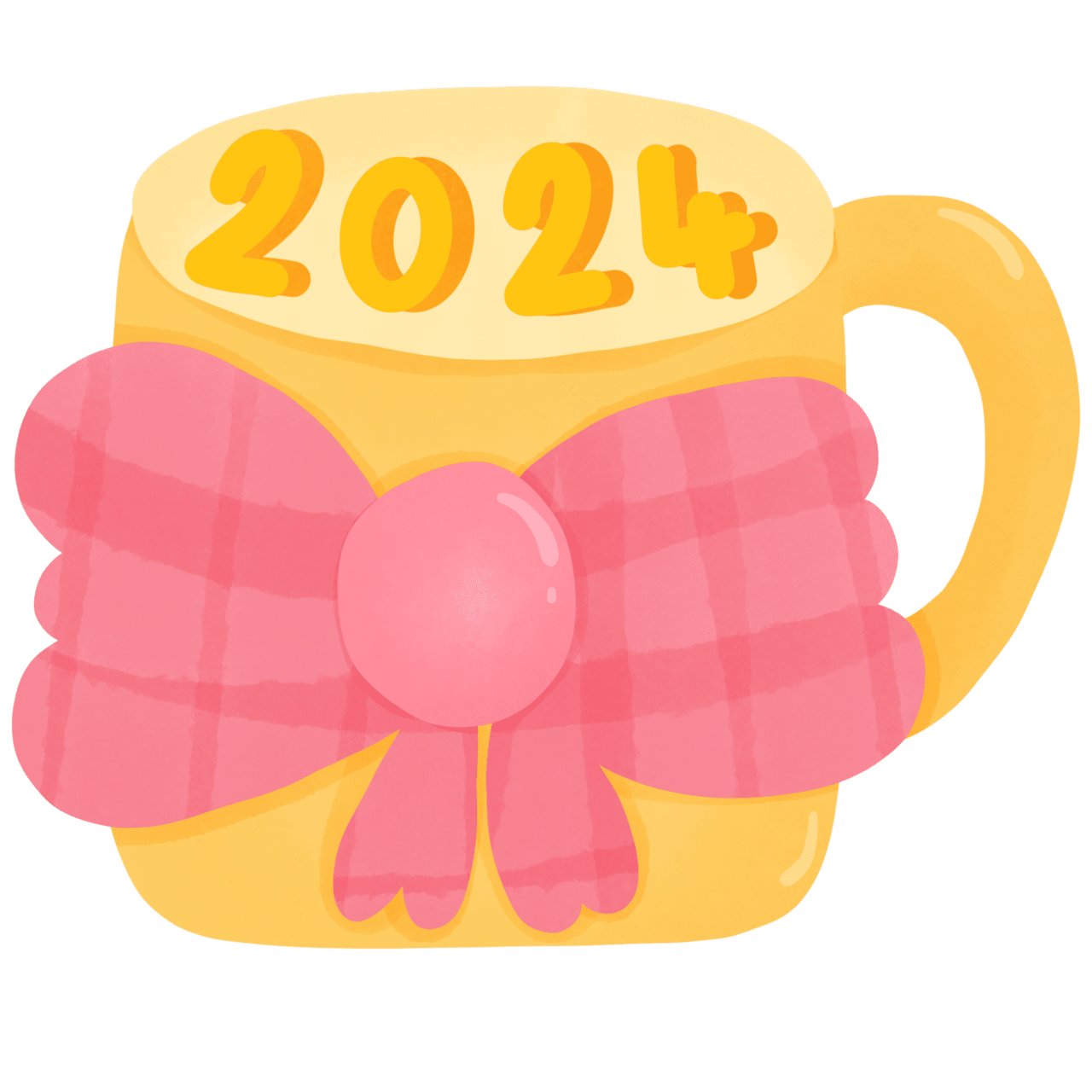Happy new year 2024 clipart free 3