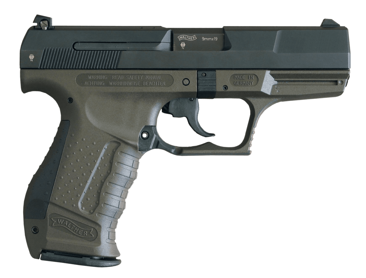 Classic mm greenish gun clipart background