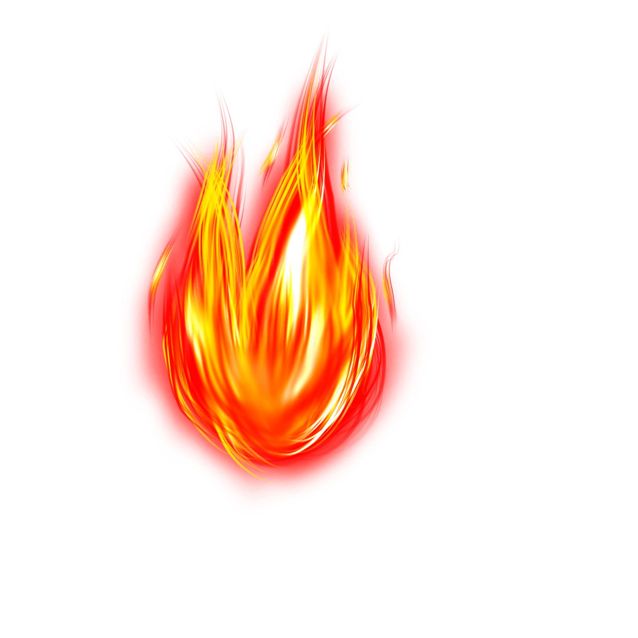 Flame page clipart transparent