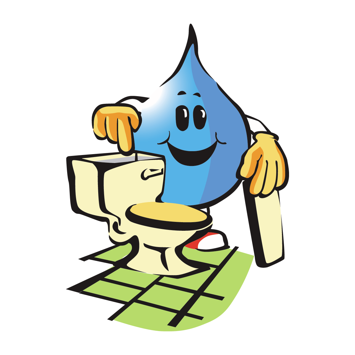 Water pin page clipart picture 2