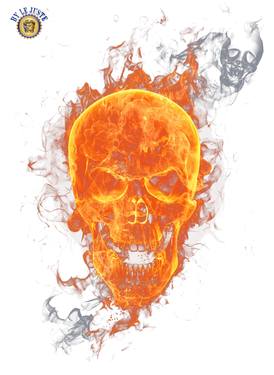 Skull pin page clipart photo