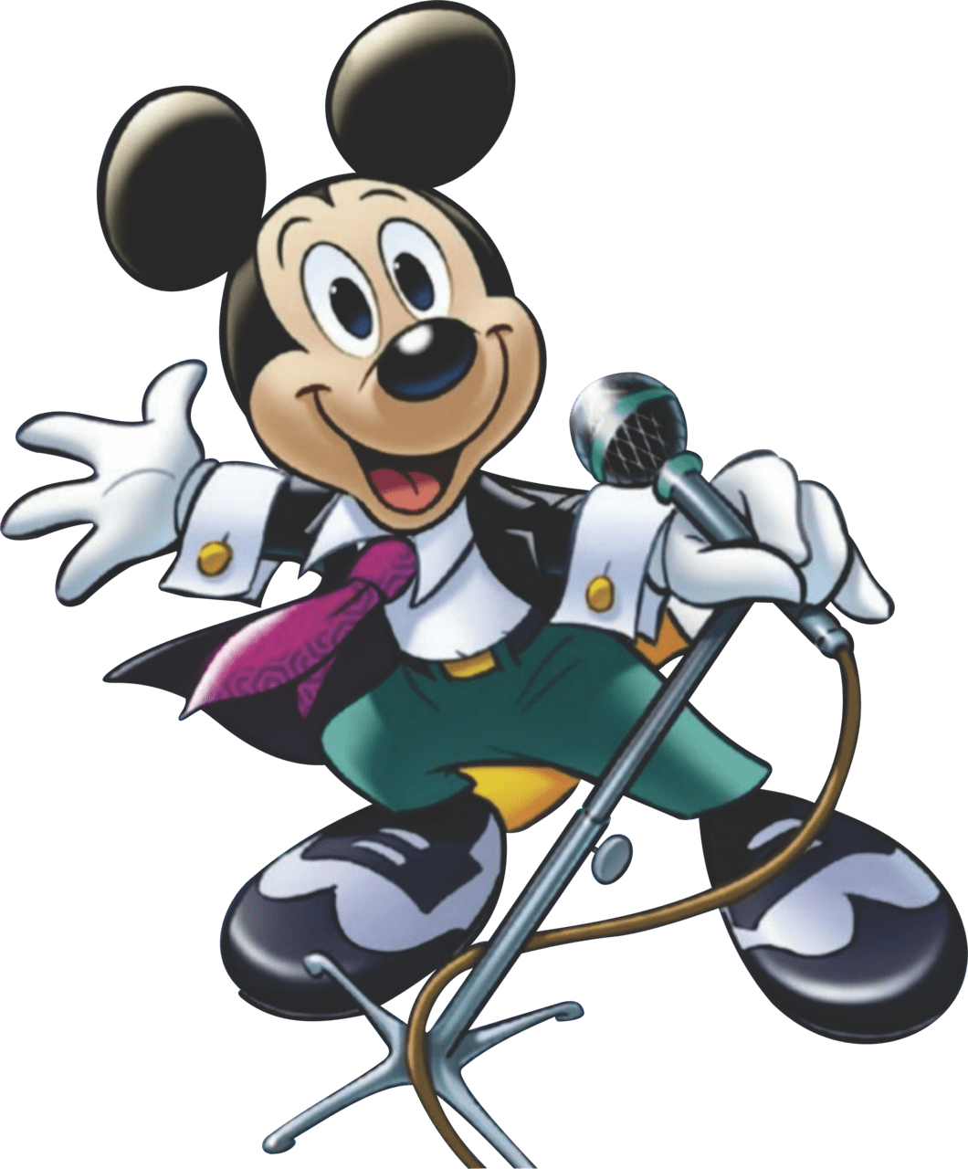 Mickey mouse pin page clipart image 3