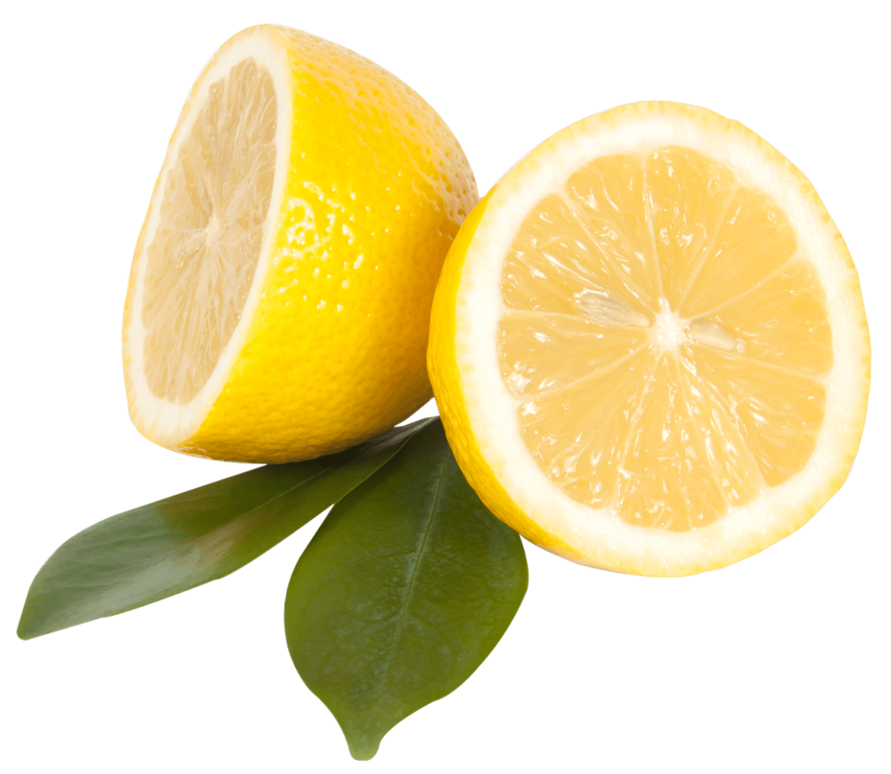 Lemon with leaf pictures aesthetic images clipart