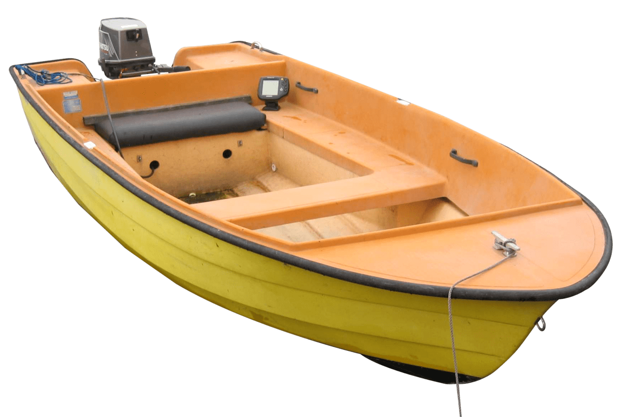 Fishing boat image small clipart