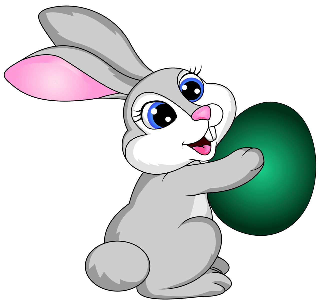 Easter bunny clipart free 2