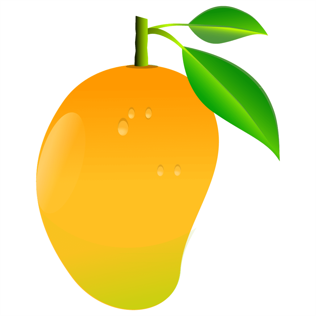 Fruit mango clipart transparent