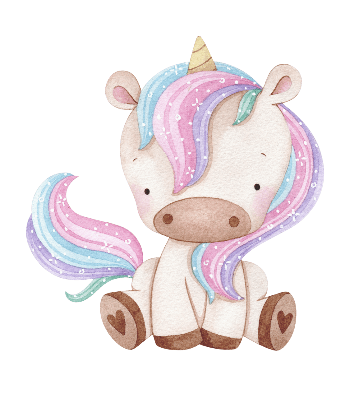 Unicorn pin page clipart photo