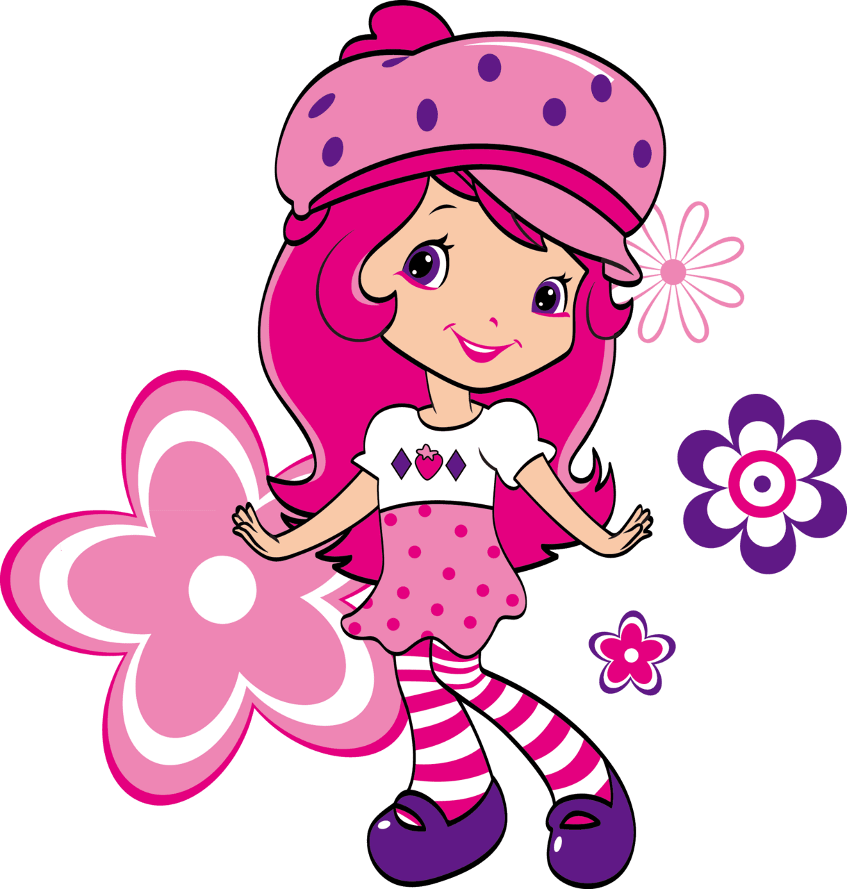 Strawberry girl clip tmax clipart picture