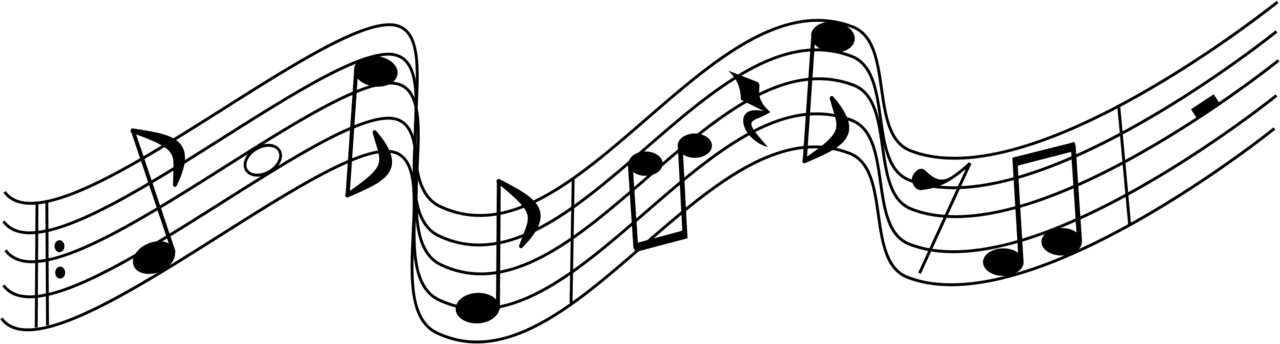 Banner music notes musical clipart note clipartix logo