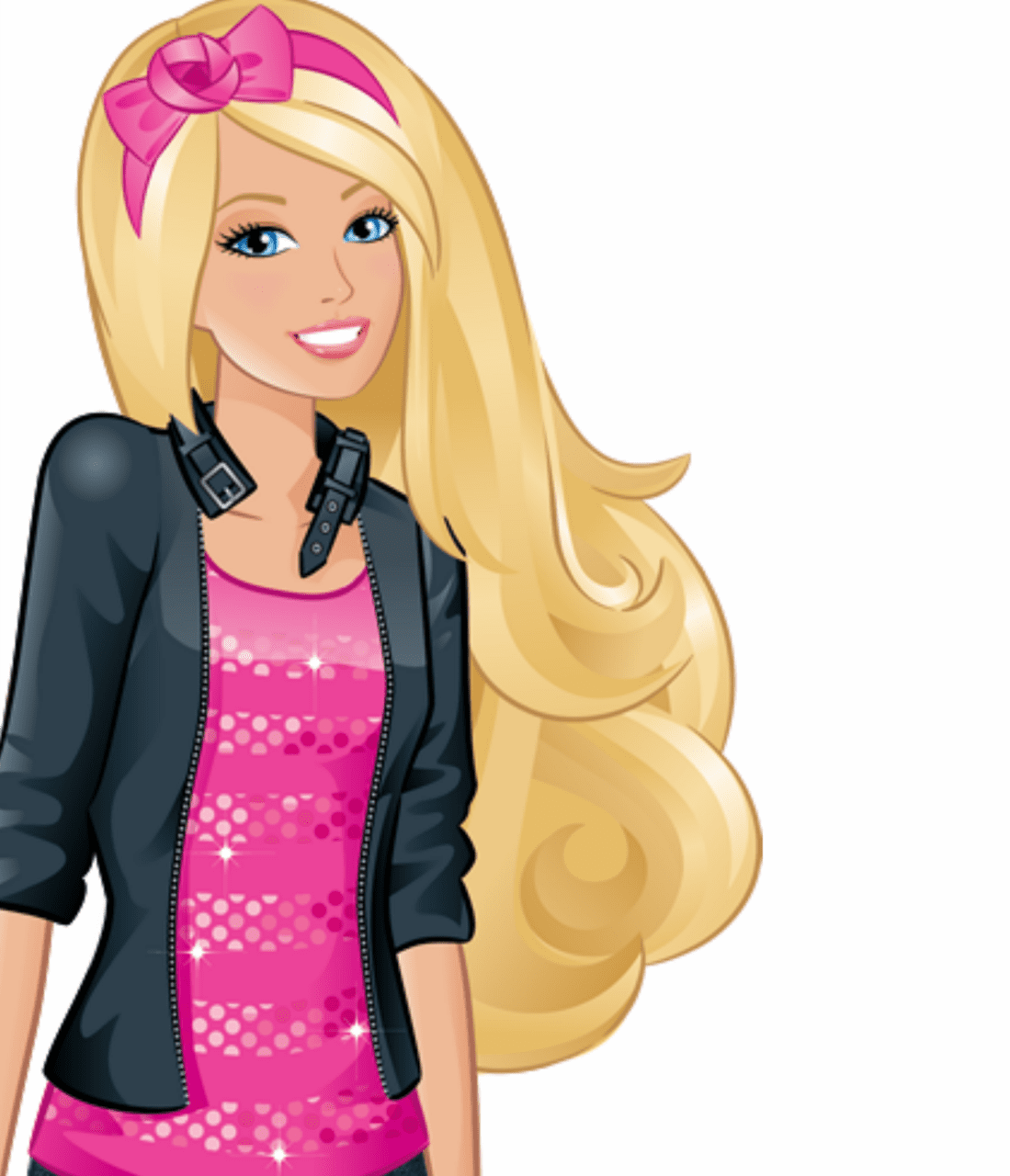 Barbie pin page clipart image