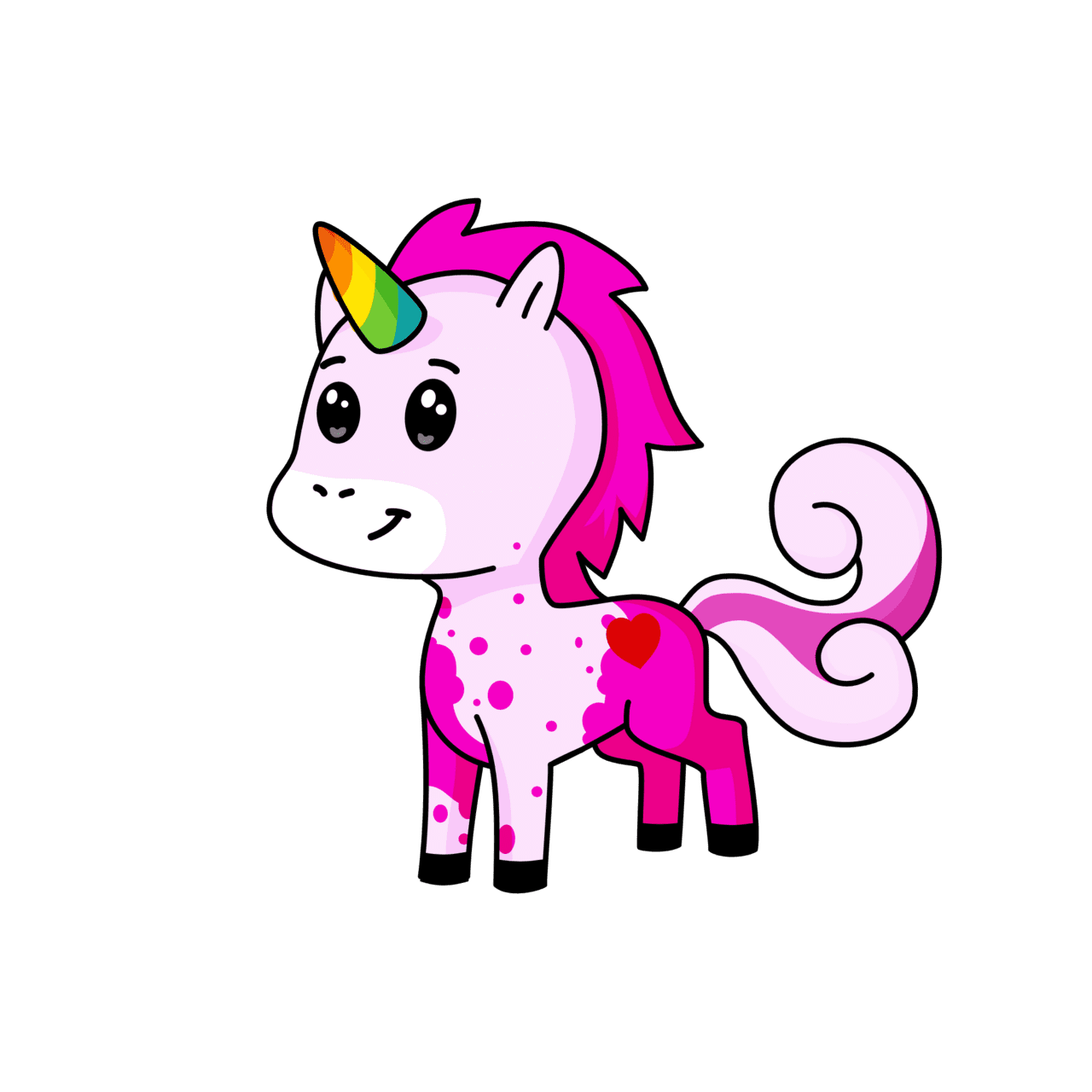 Day the unicorn clipart picture