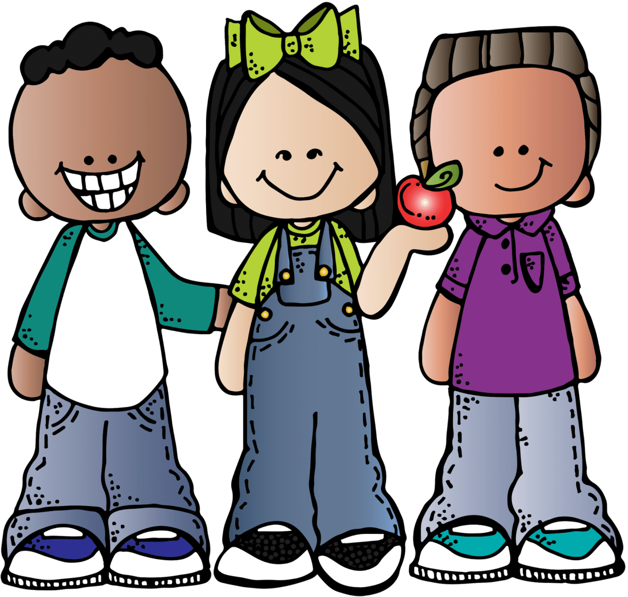 Friends melonheadz clipart free