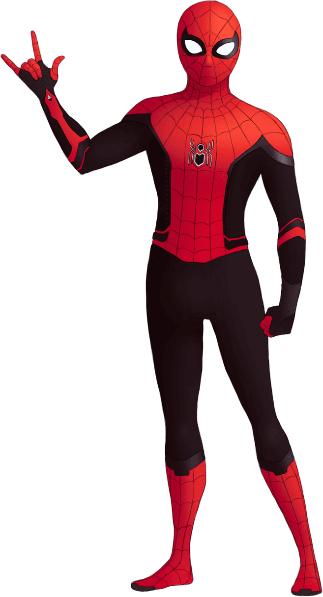 Spiderman far from home spidey by green mamba deviantart clipart logo