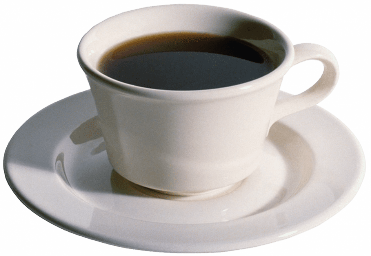 Coffee cup pin page clipart vector 2