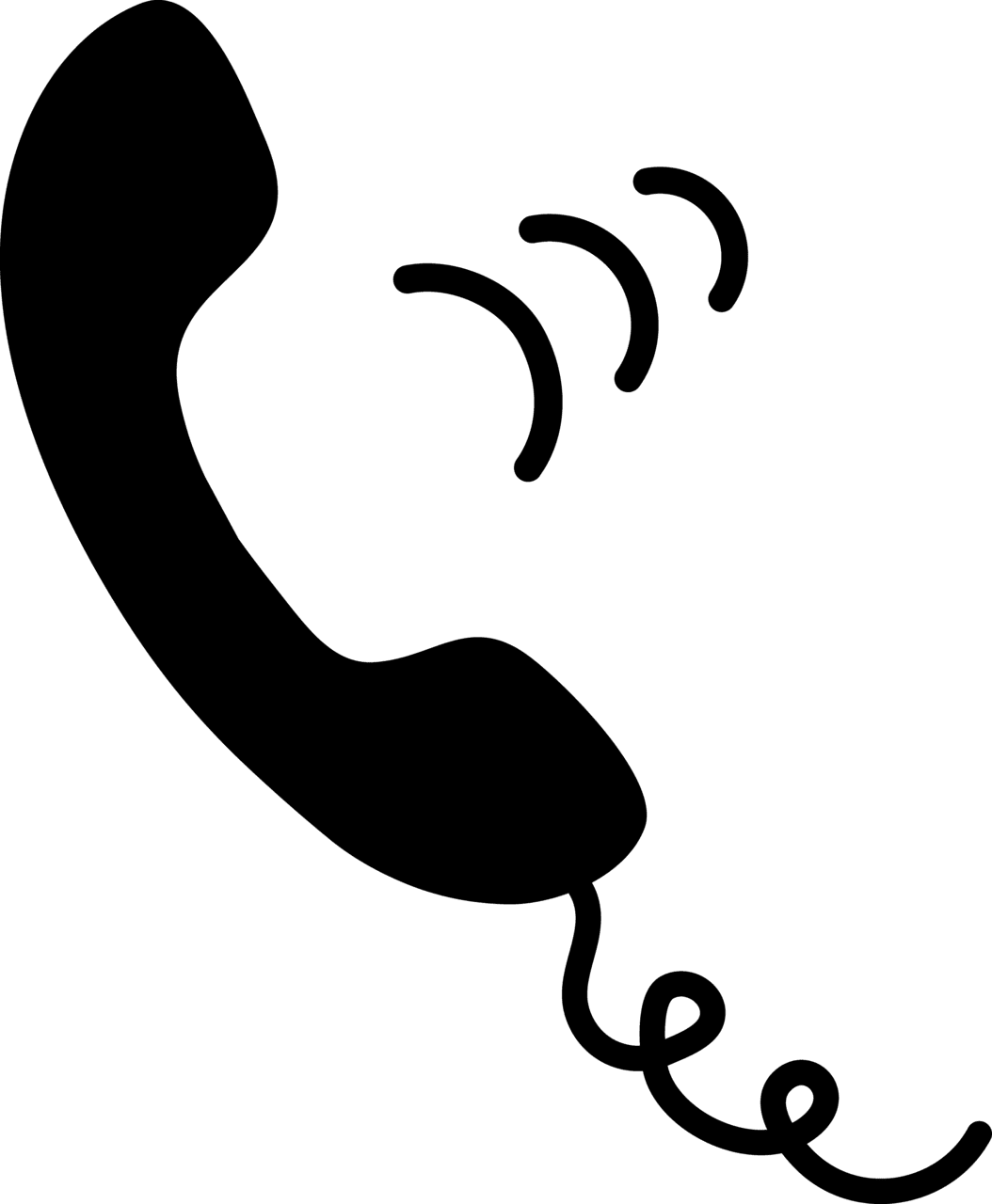 Phone clipart logo