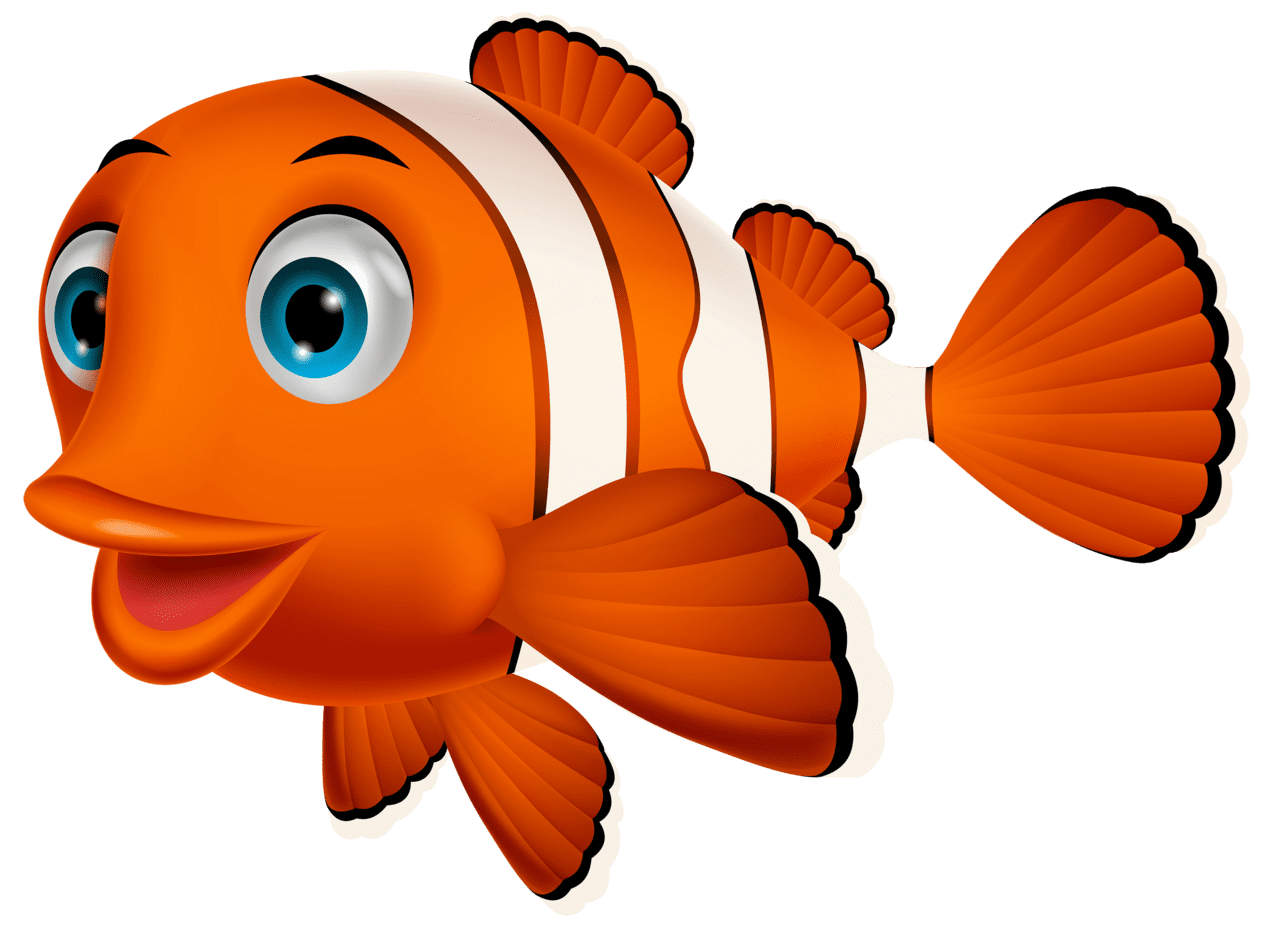 Dolphin clown fish clipart best free