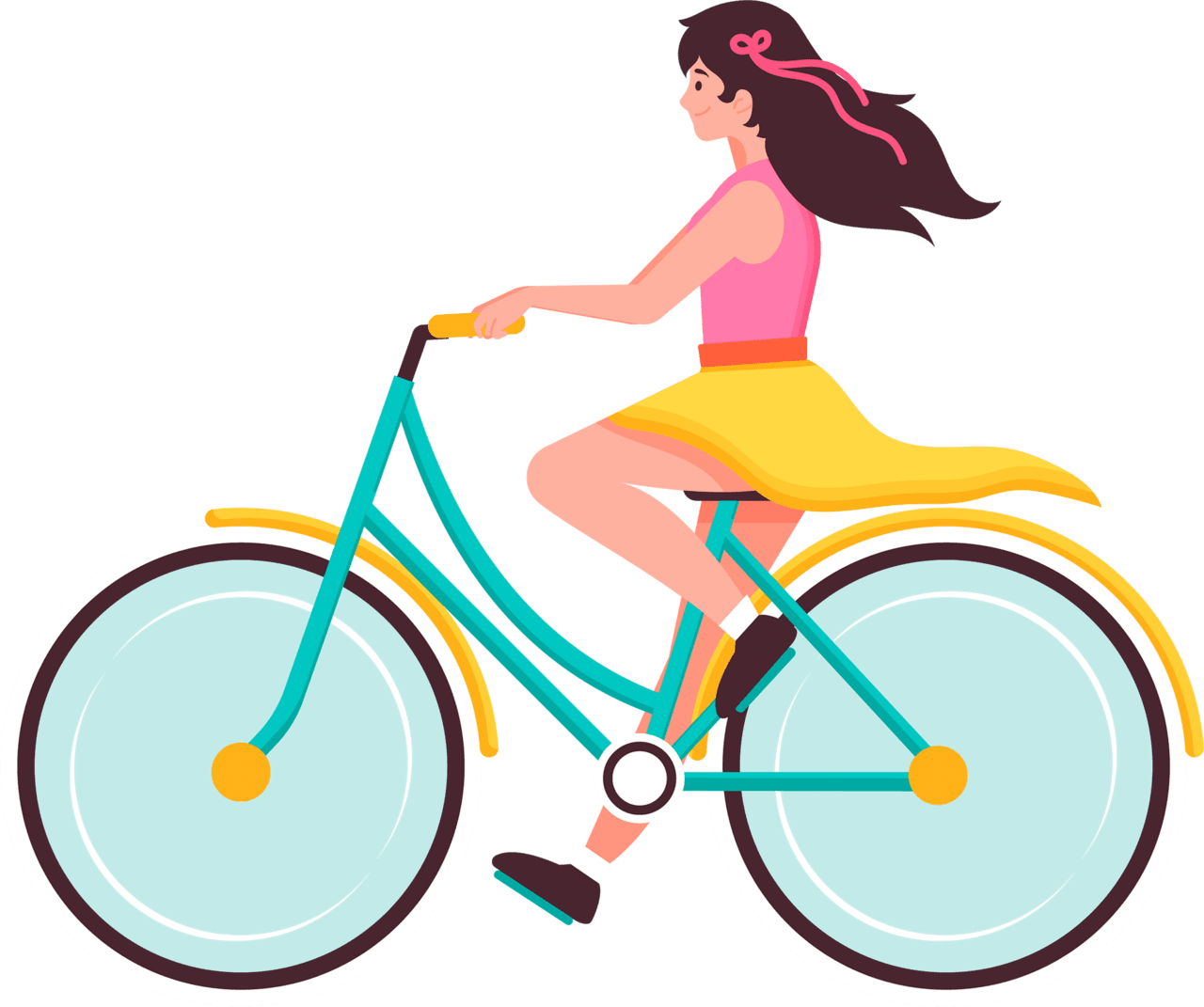 World bicycle day clipart transparent