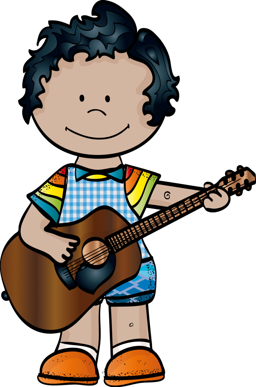 Guitar pin page clipart photo