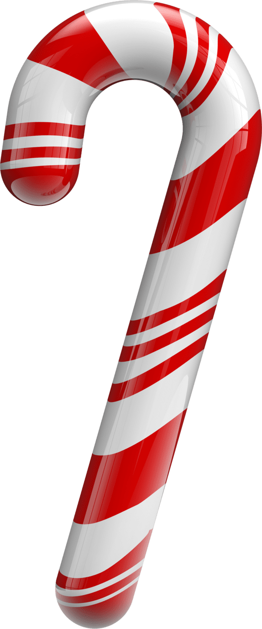 Candy traditional christmas sugar cane clipart free