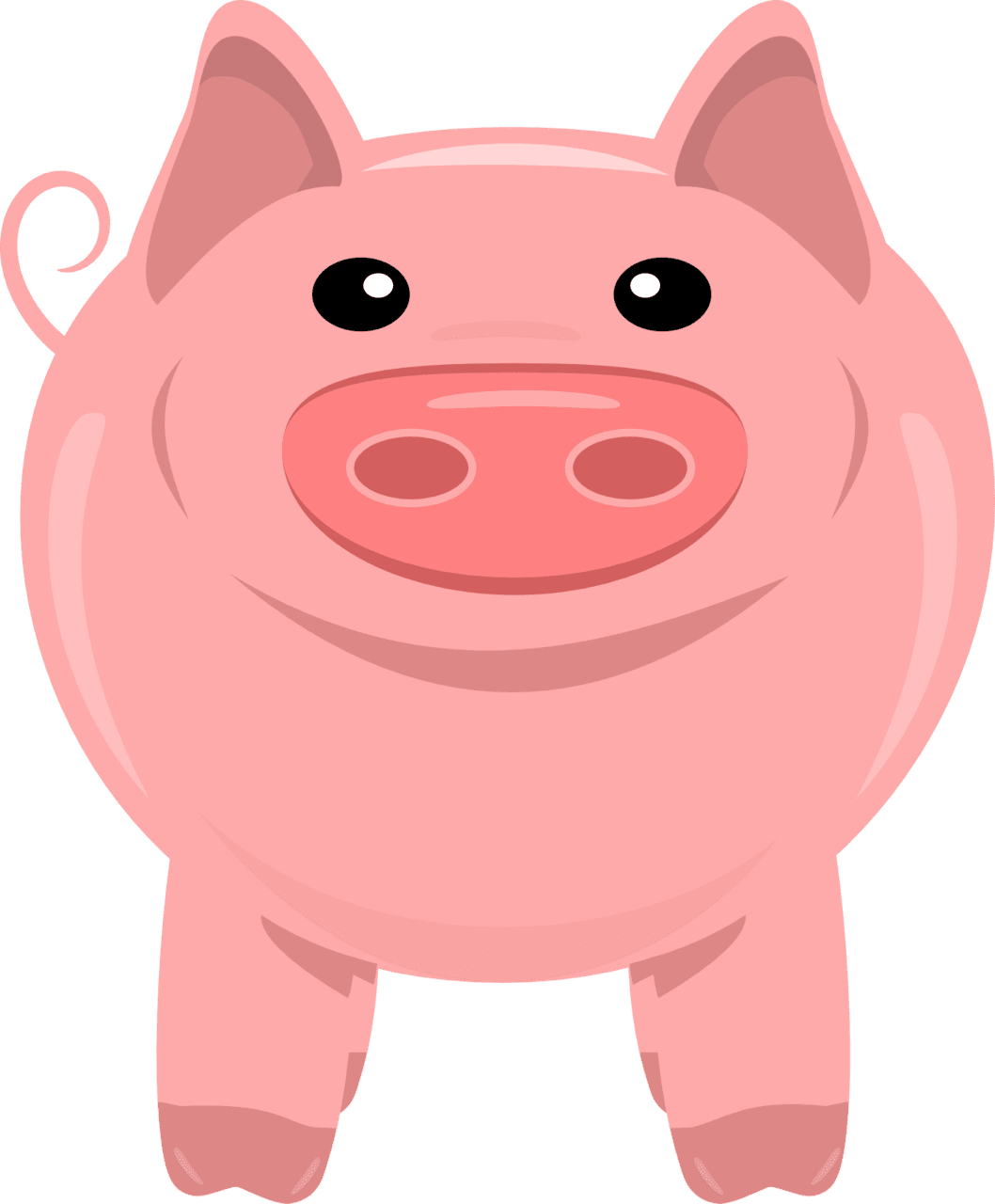 Pig the farm clipart transparent