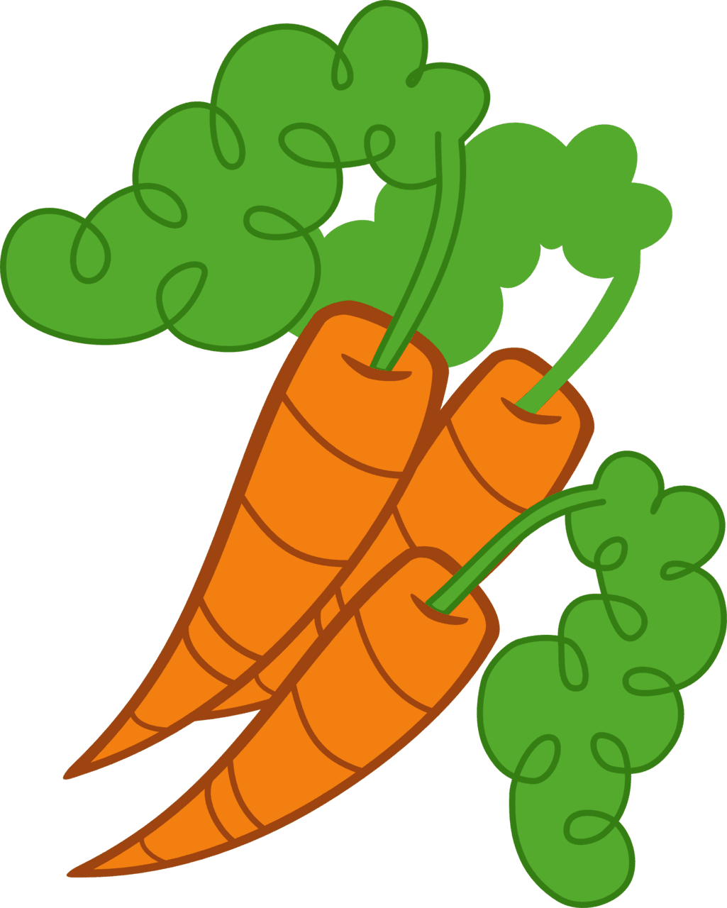 Carrot pin page clipart logo