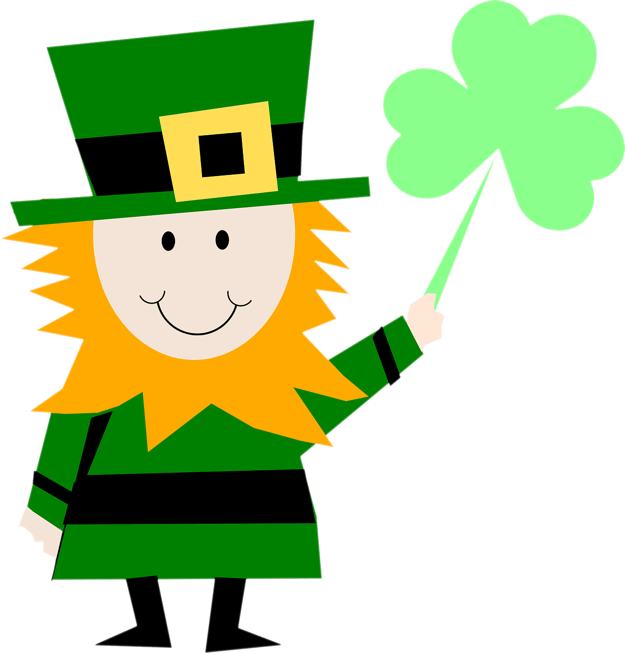 Leprechaun mosaico zementfliesen clipart free