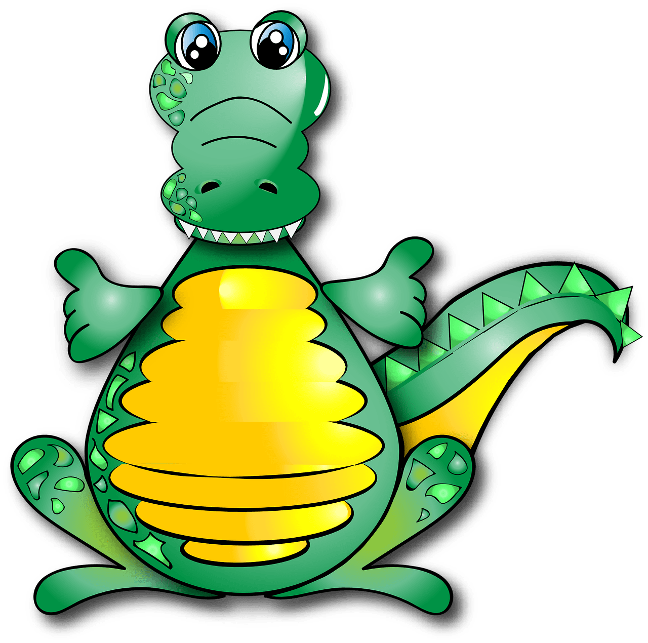 Crocodile funny alligator cute cartoon drawings digital embroidery easy for kids clipart background