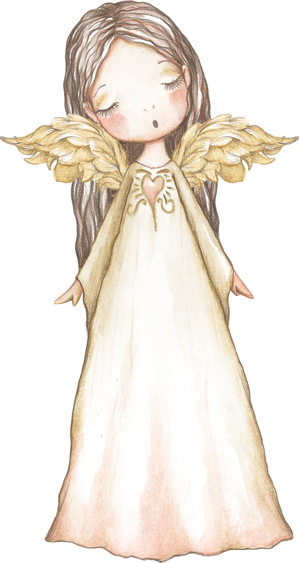 Angel pin page clipart transparent