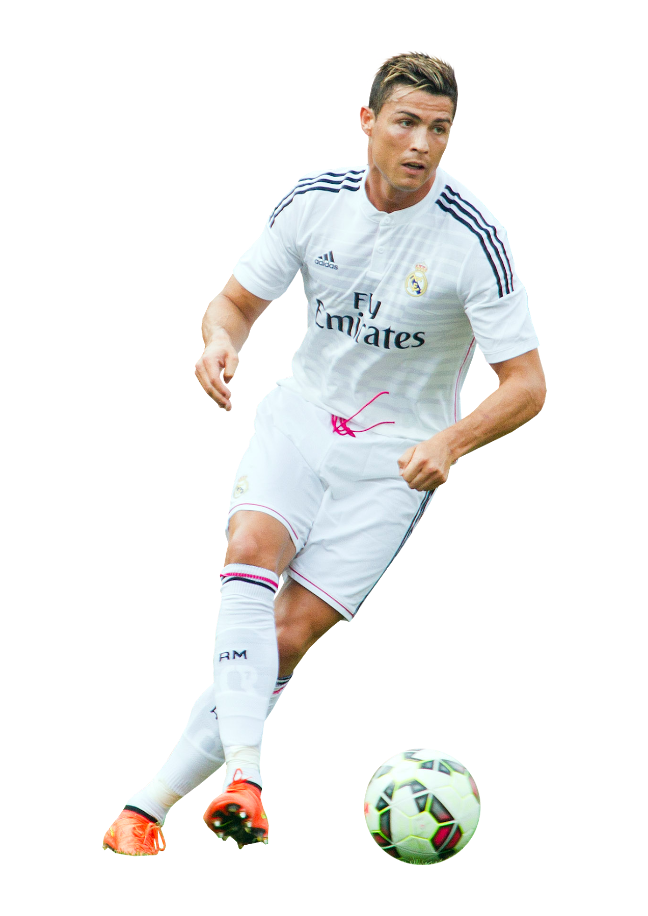 Soccer cristiano ronaldo football renders real madrid clipart image