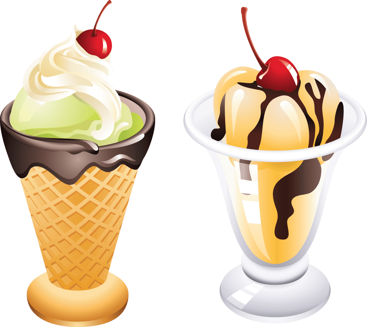 Ice cream image clipart floats