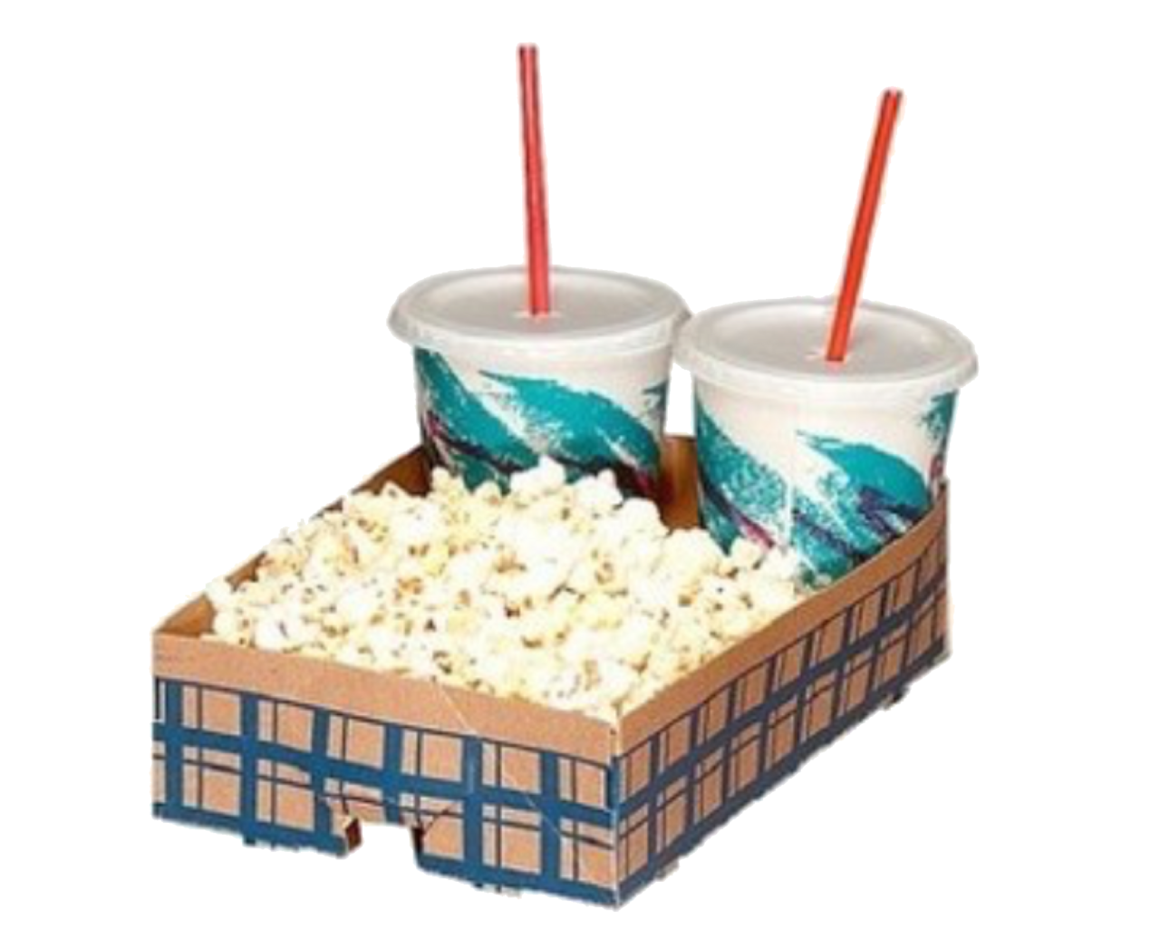 Popcorn page clipart image