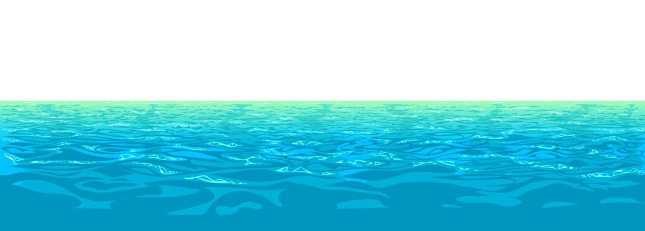 Sea water clipart free