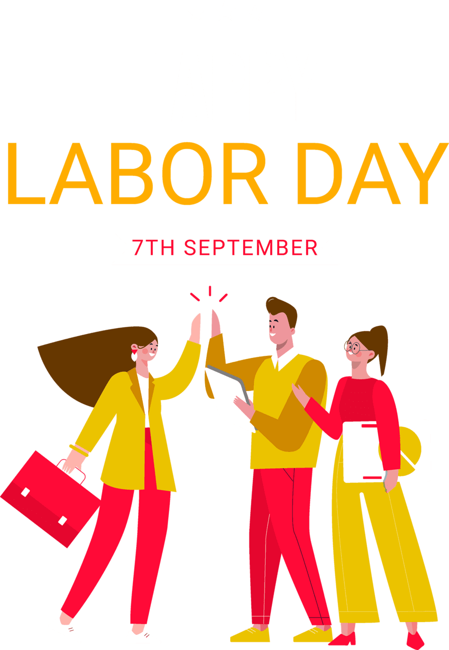 Labor day clipart vector 4