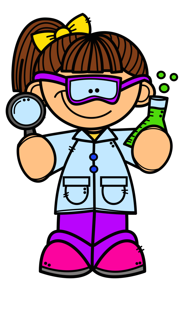 Science pin page clipart free