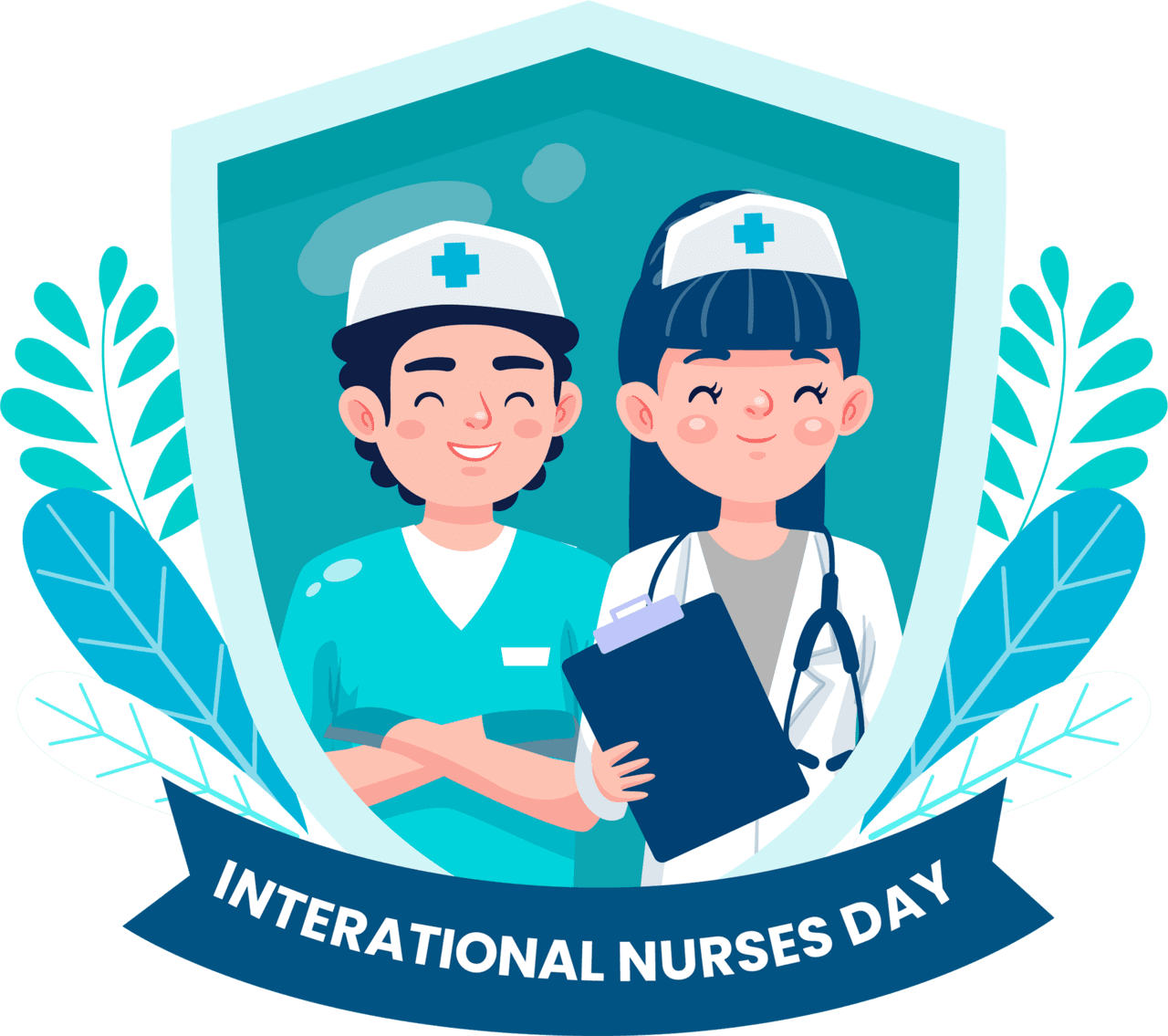 Stethoscope world nursing day clipart dia de la enfermeria im genes enfermer enfermera clip art