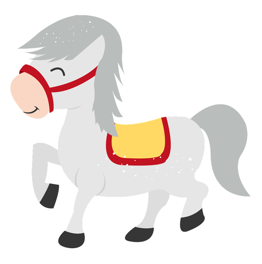 Horse pin page clipart logo 2