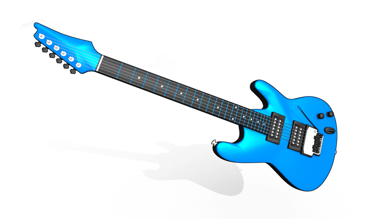 Electric guitar clipart clip art