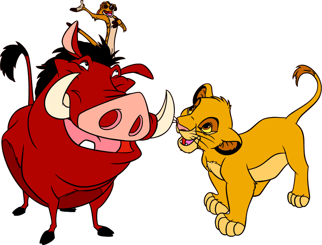 The lion king clipart vector 2