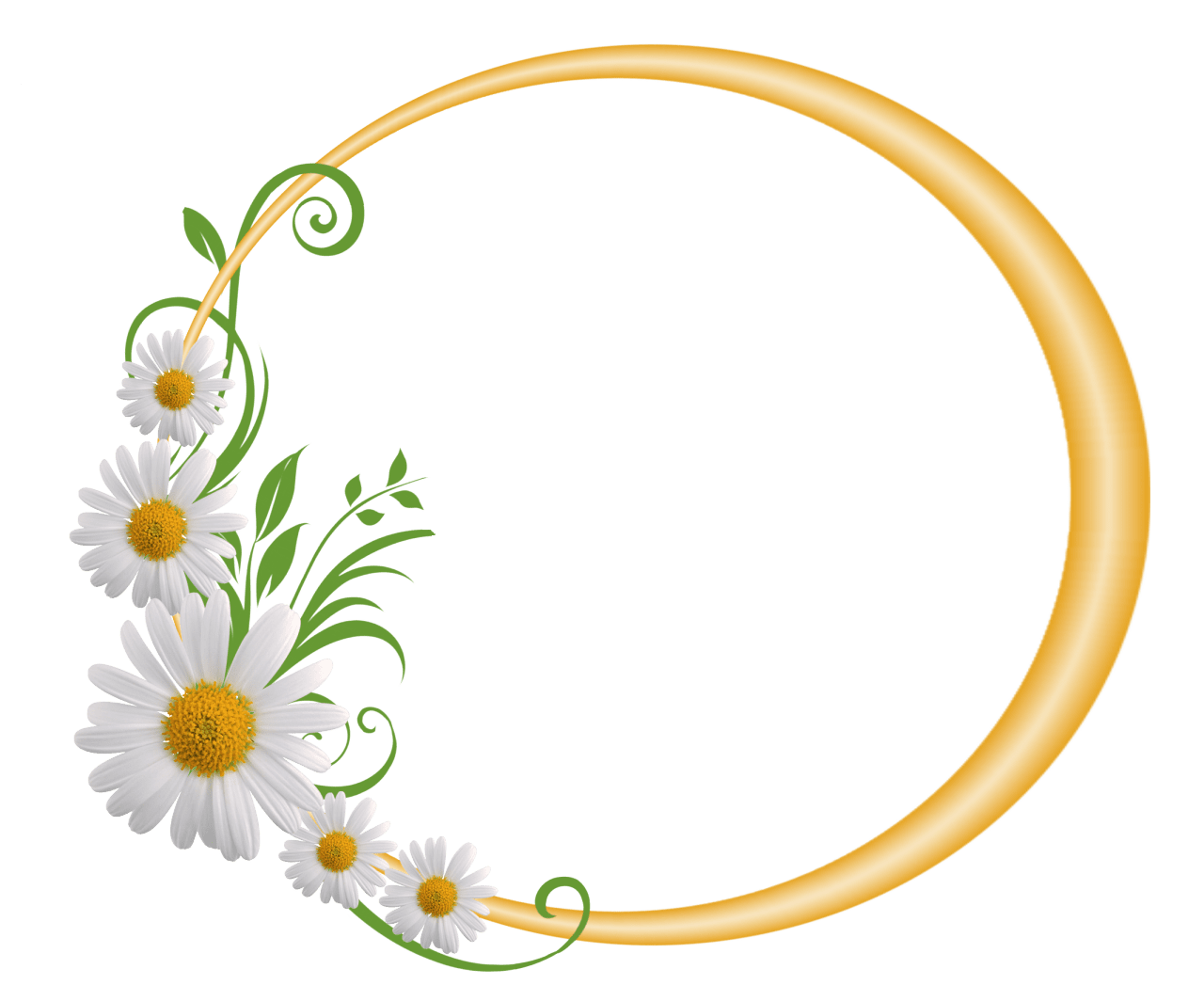 Daisy pin page clipart vector