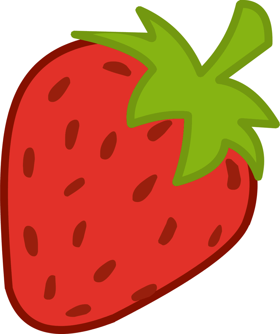 Fruit pin page clipart picture