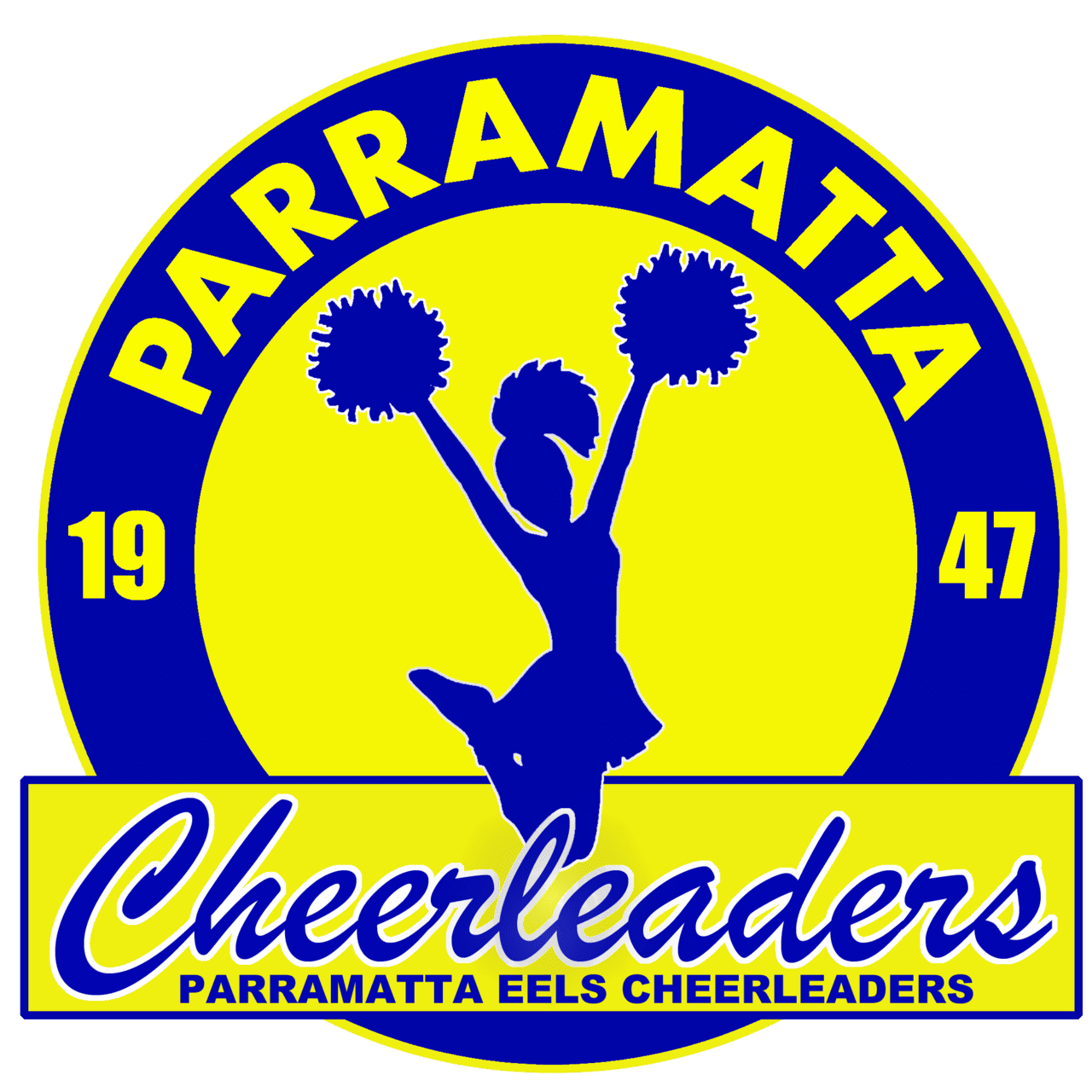 Parramatta eels cheerleader logo design by sunnyboiiii clipart