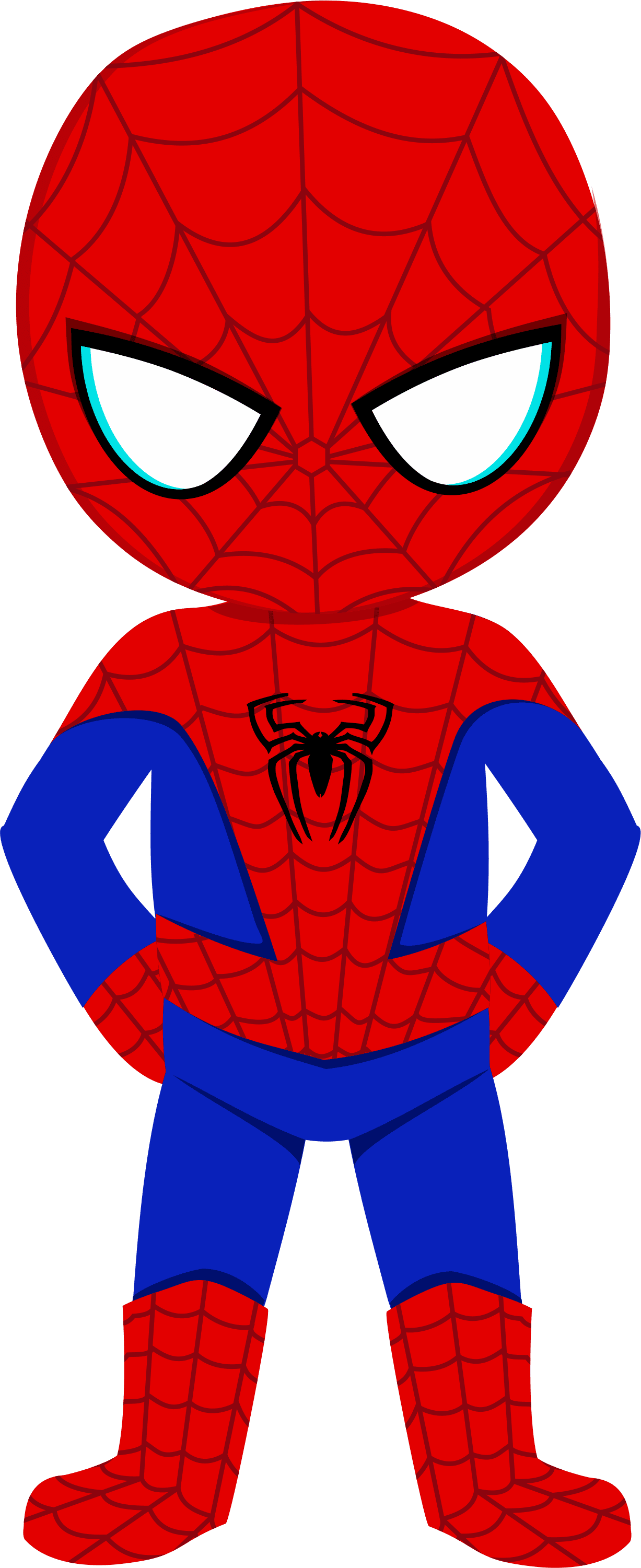 Spider pin page clipart background