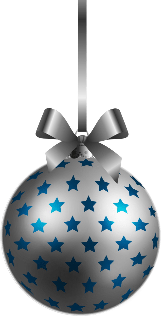 Christmas ornament pin page clipart image