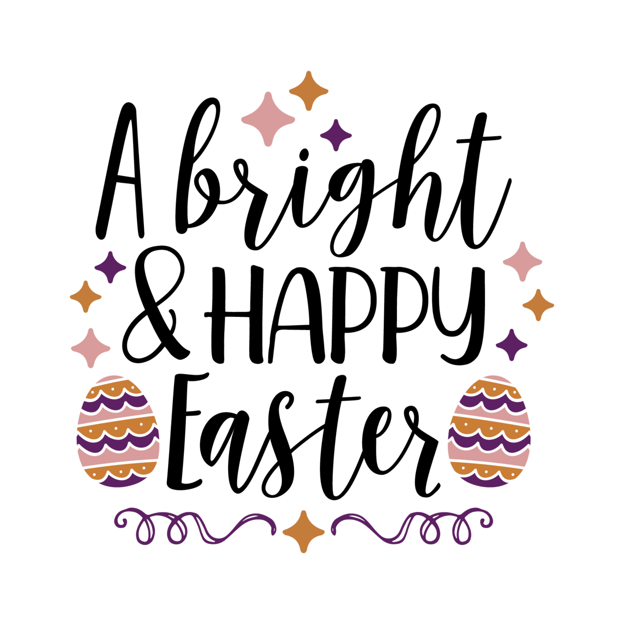 Happy easter pin page clipart logo