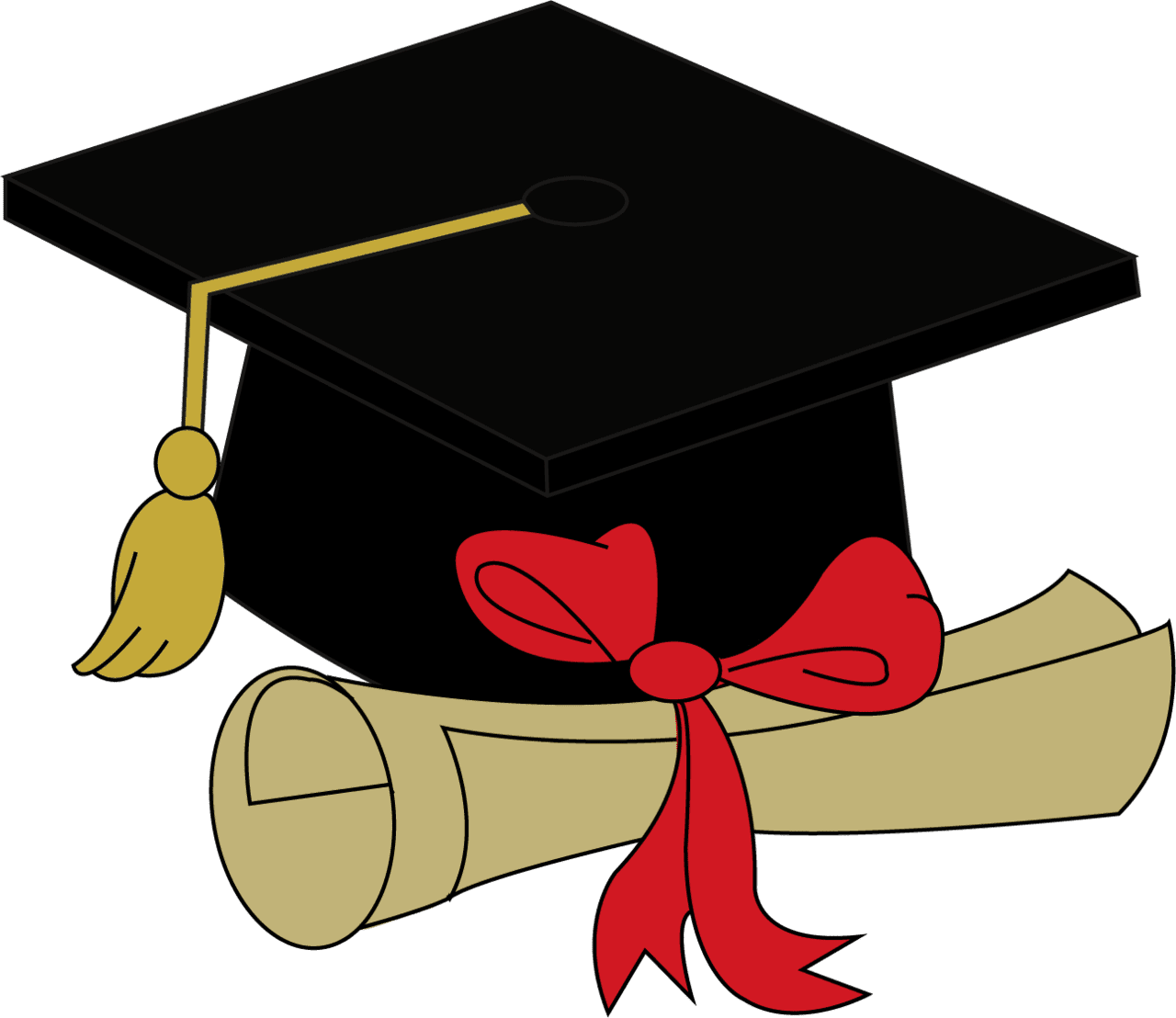 Congratulations grad cap clipart transparent