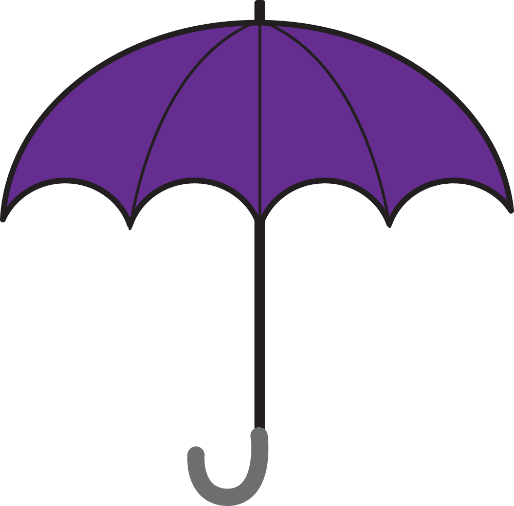 Cartoon umbrella bing clipart logo